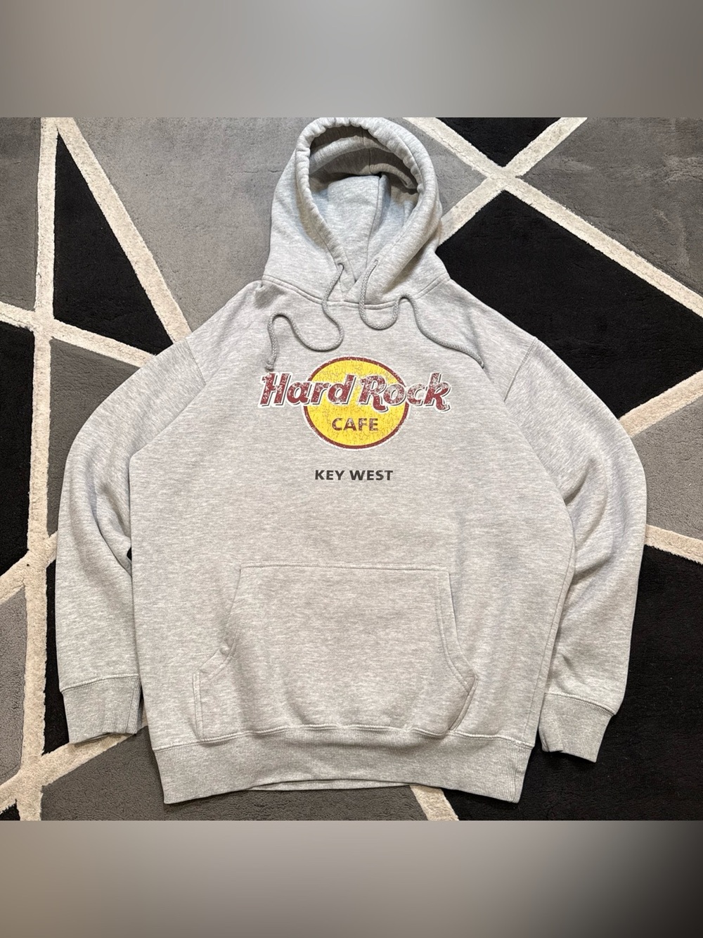Y2K Hard Rock Cafe Key West gray hoodie